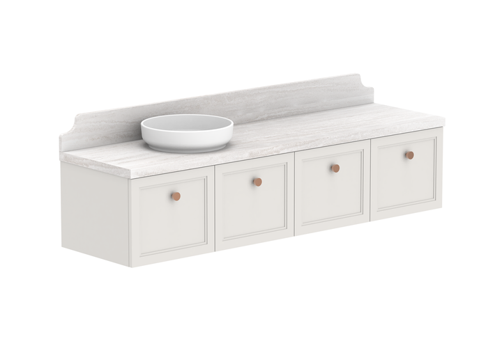 Mabel Full Depth Wall Hung Vanity, Mabel Full Depth 1800 Wall Hung