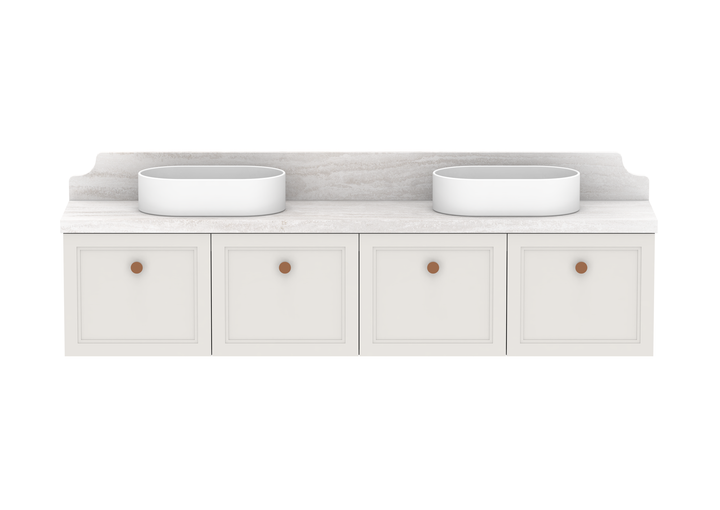 Mabel Ensuite Wall Hung Vanity, Mabel Ensuite 1800 Wall Hung
