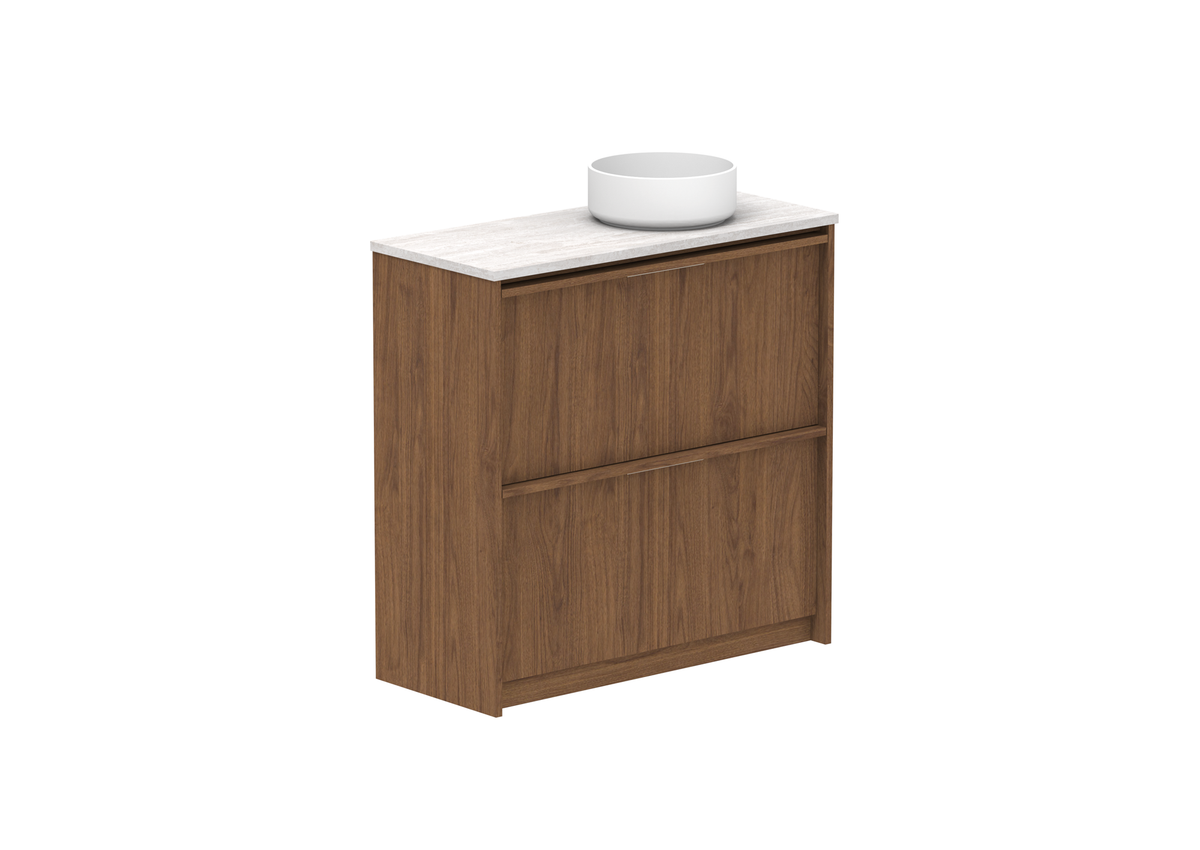 Eli Ensuite Floor Mount Vanity, Eli Ensuite 900 Floor Mount