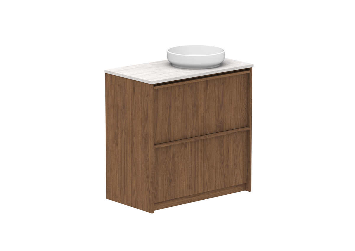 Eli Full Depth Floor Mount Vanity, Eli Full Depth 900 Floor Mount