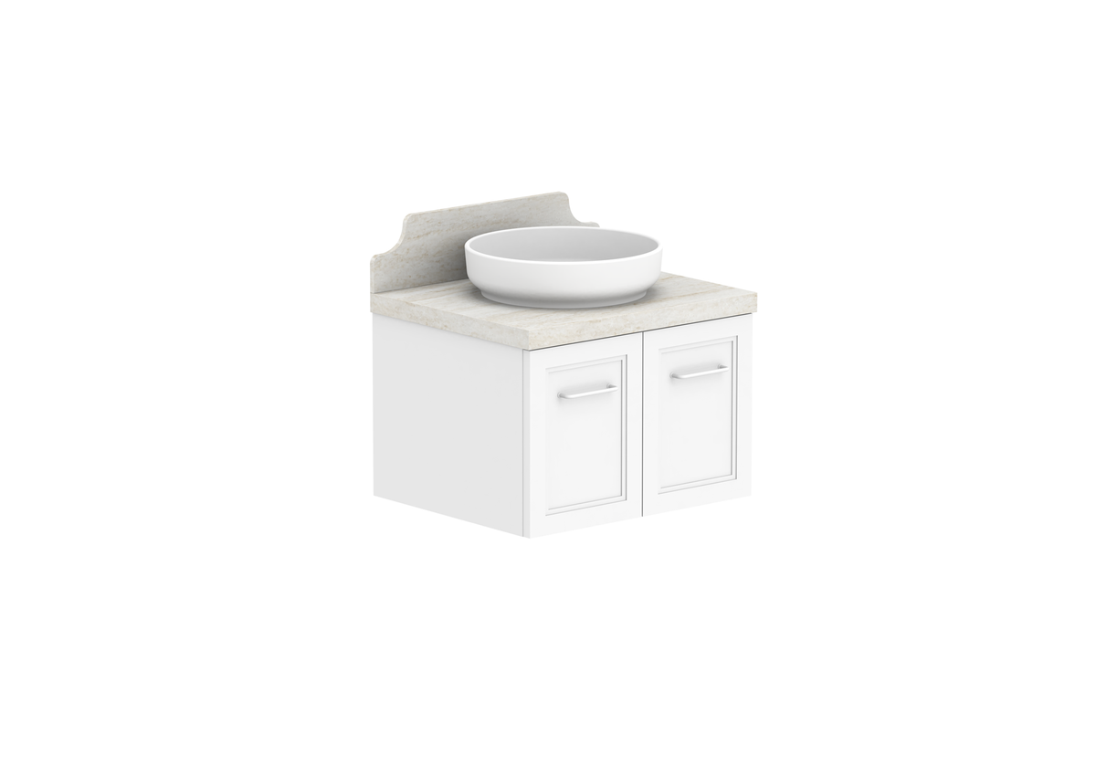 Mabel Full Depth Wall Hung Vanity, Mabel Full Depth 600 Wall Hung