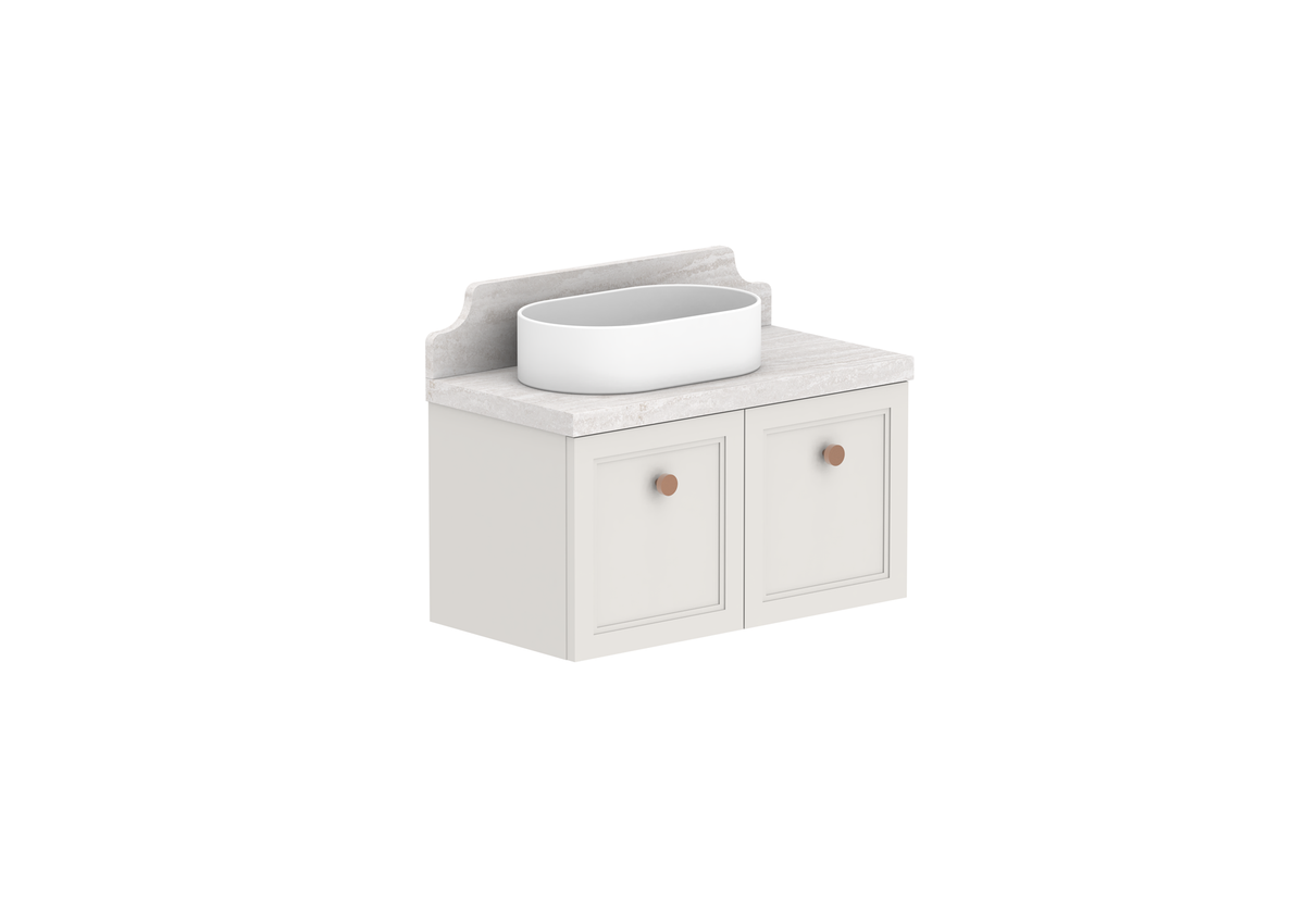 Mabel Ensuite Wall Hung Vanity, Mabel Ensuite 750 Wall Hung