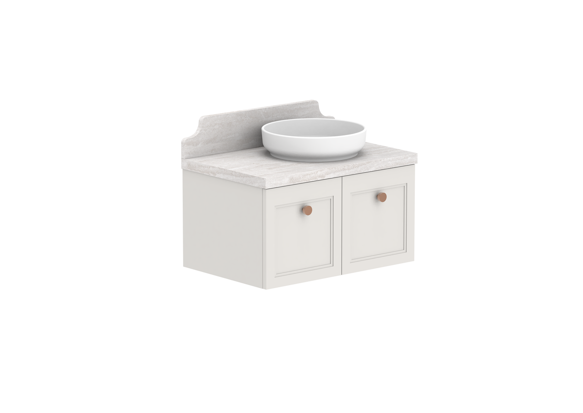 Mabel Full Depth Wall Hung Vanity, Mabel Full Depth 750 Wall Hung
