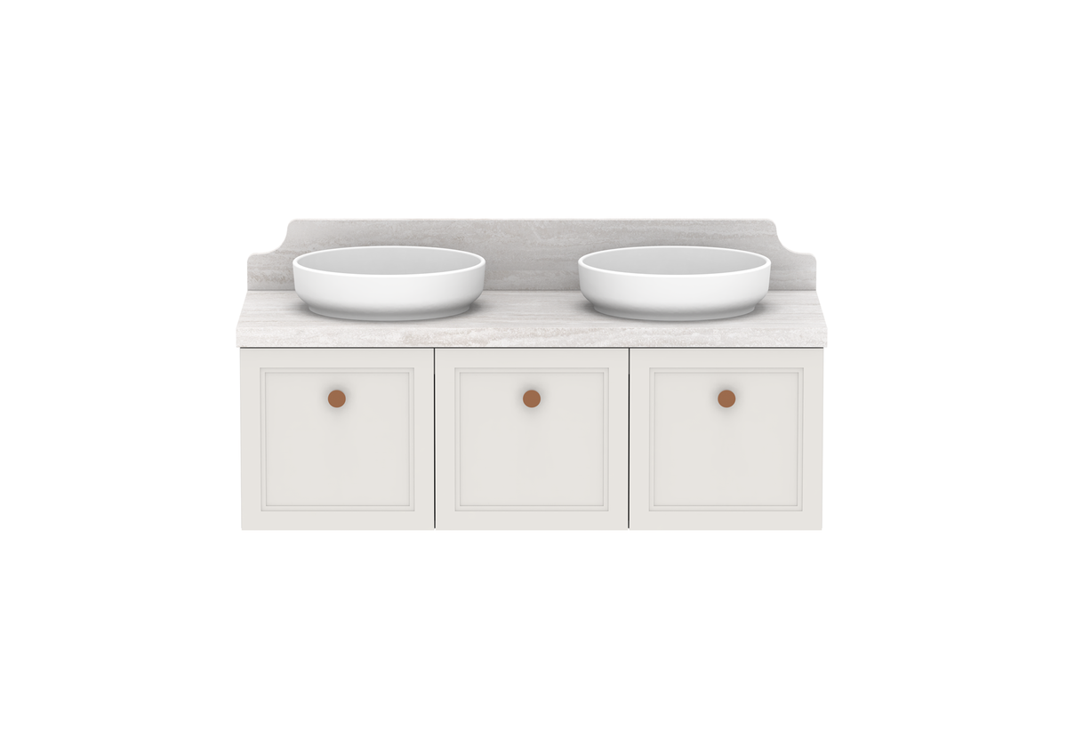 Mabel Full Depth Wall Hung Vanity, Mabel Full Depth 1200 Wall Hung