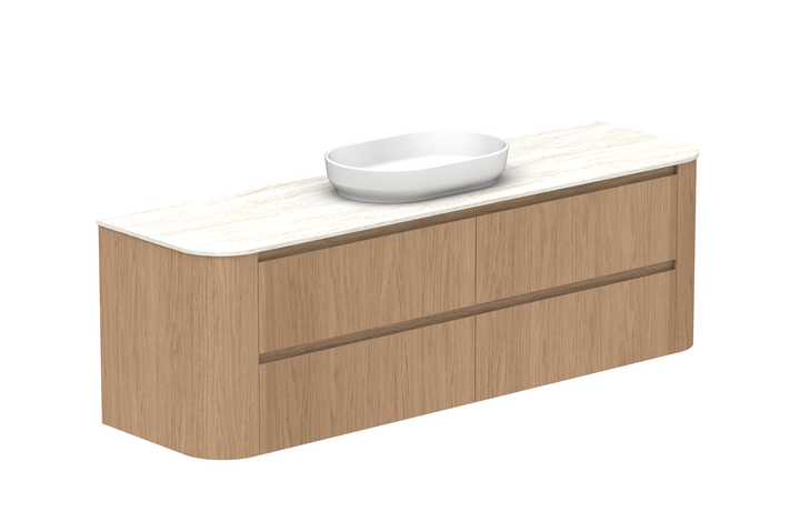 Thea Wall Hung Vanity, Thea 1800 Wall Hung