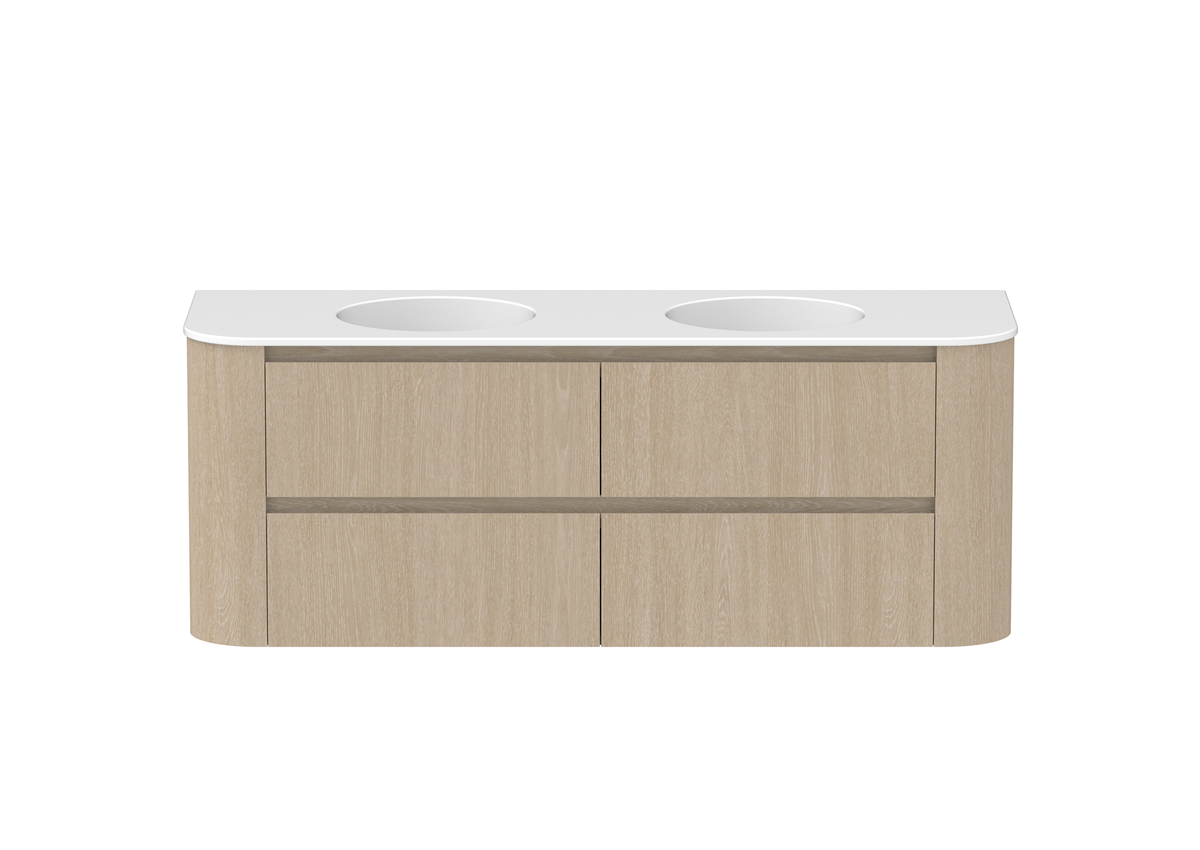 Thea Wall Hung Vanity, Thea 1500 Wall Hung
