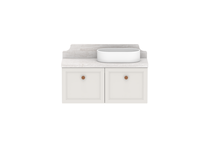 Mabel Ensuite Wall Hung Vanity, Mabel Ensuite 900 Wall Hung