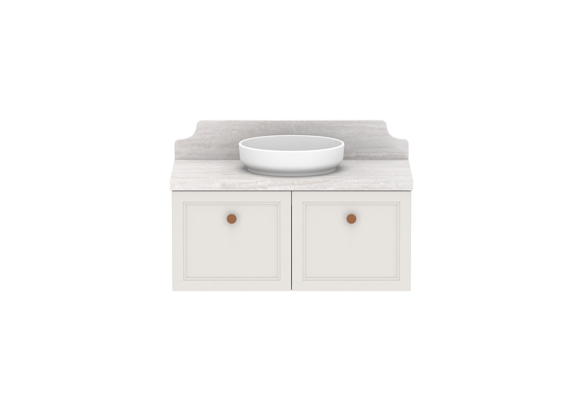 Mabel Full Depth Wall Hung Vanity, Mabel Full Depth 900 Wall Hung
