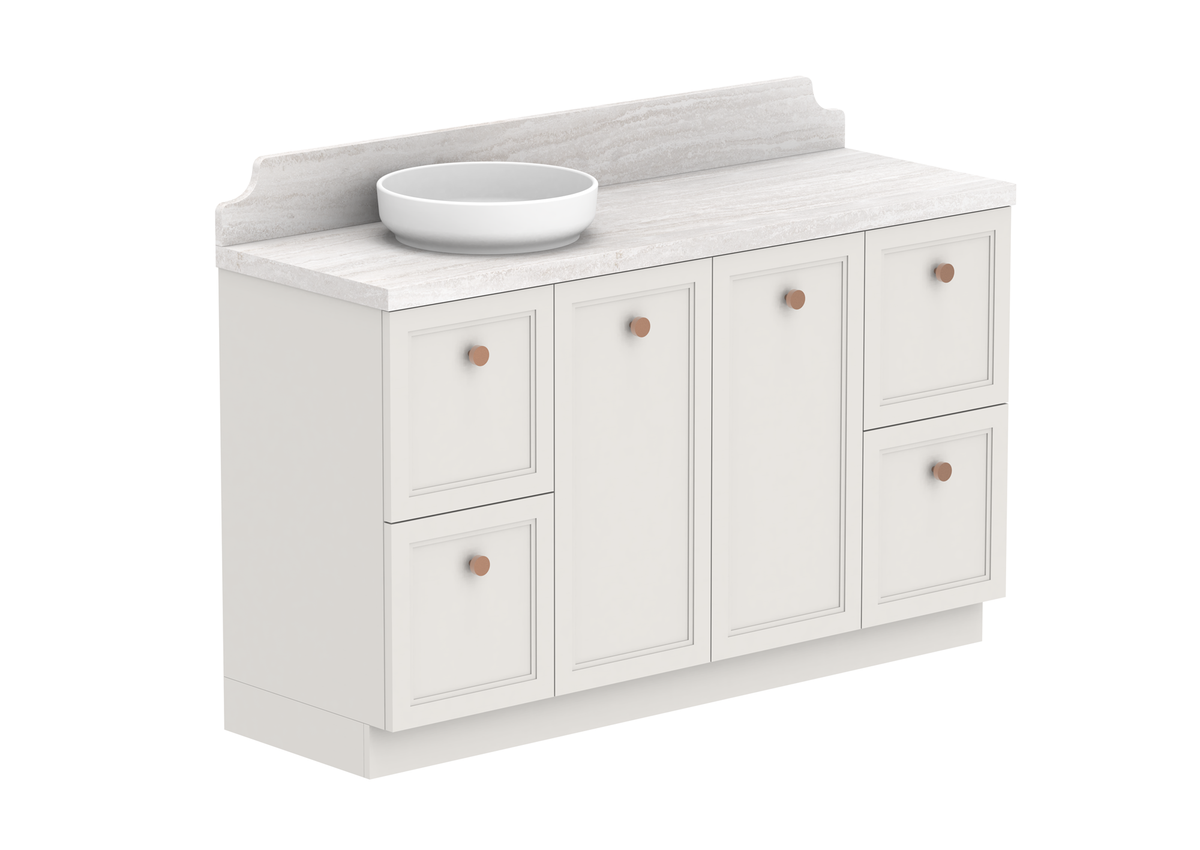 Mabel Full Depth Floor Mount Vanity, Mabel Full Depth 1500 Floor Mount