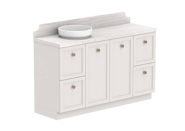 Mabel Full Depth Floor Mount Vanity, Mabel Full Depth 1500 Floor Mount
