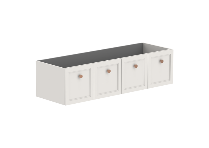 Mabel Full Depth Wall Hung Vanity, Mabel Full Depth 1500 Wall Hung