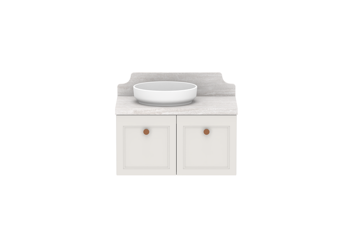 Mabel Full Depth Wall Hung Vanity, Mabel Full Depth 750 Wall Hung