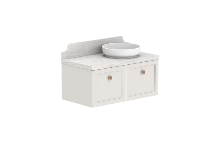 Mabel Full Depth Wall Hung Vanity, Mabel Full Depth 900 Wall Hung