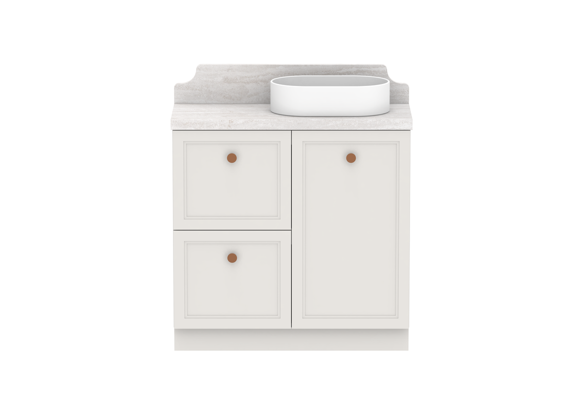 Mabel Ensuite Floor Mount Vanity, Mabel Ensuite 900 Floor Mount