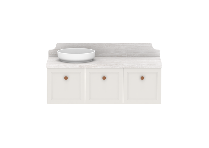 Mabel Full Depth Wall Hung Vanity, Mabel Full Depth 1200 Wall Hung
