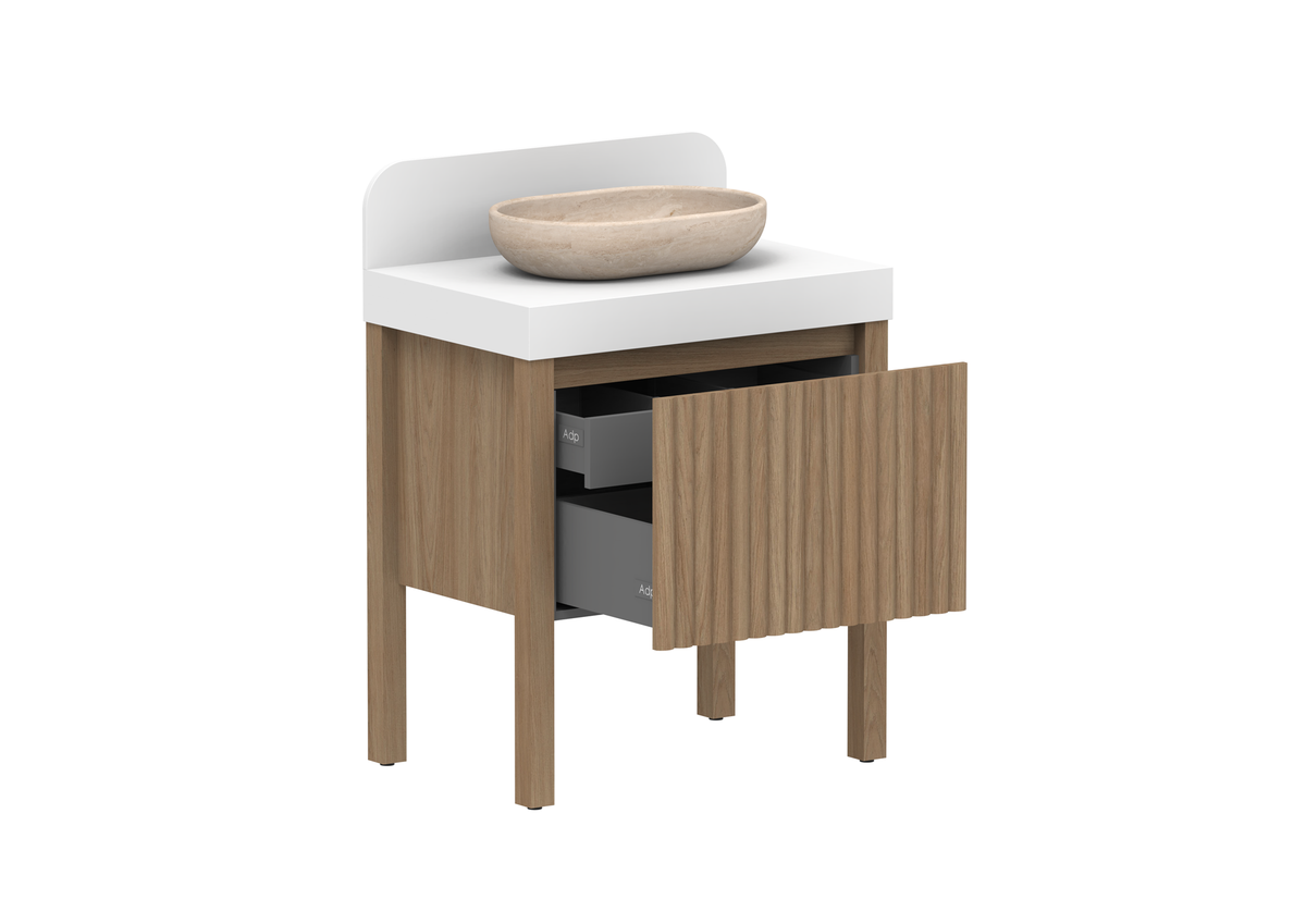 Harper Vanity - Harper 750 With Legs (Floor Mount)
