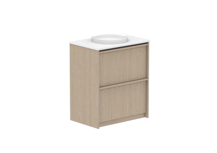 Eli Full Depth Floor Mount Vanity, Eli Full Depth 750 Floor Mount