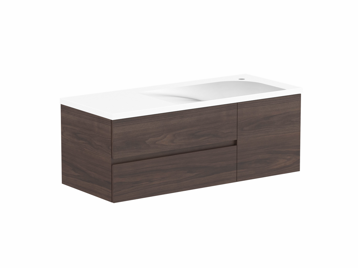 Drift Wall Hung Vanity - Drift 1200 Wall Hung