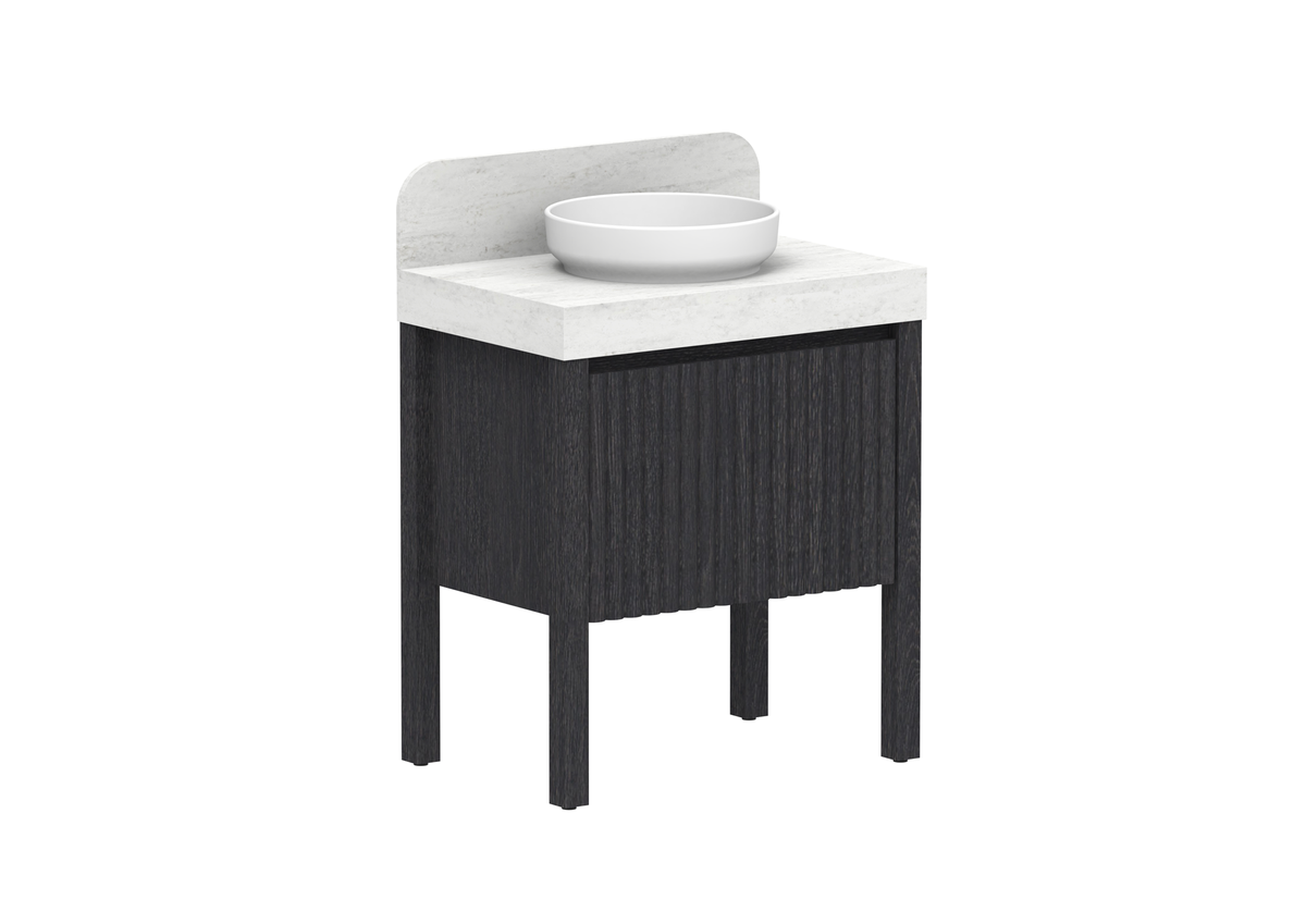 Harper Vanity, Harper 750 With Legs (Floor Mount)