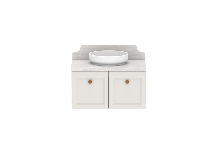 Mabel Full Depth Wall Hung Vanity, Mabel Full Depth 750 Wall Hung