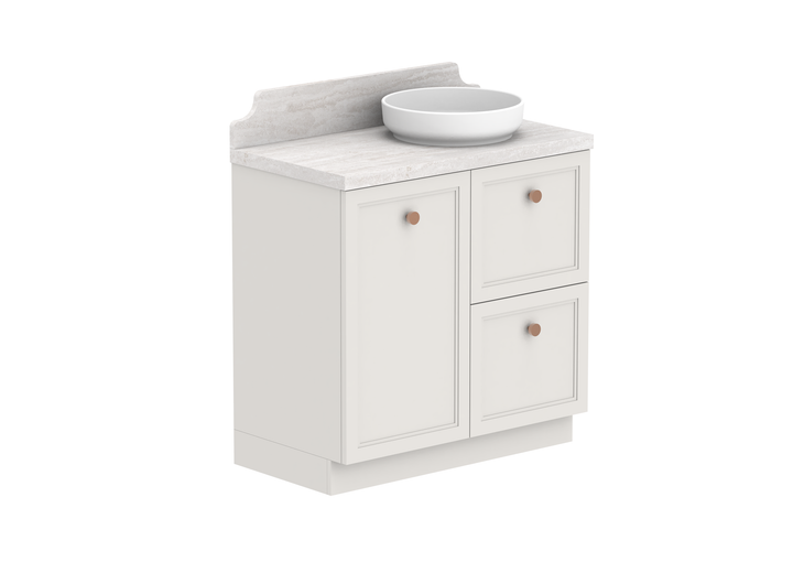 Mabel Full Depth Floor Mount Vanity, Mabel Full Depth 900 Floor Mount