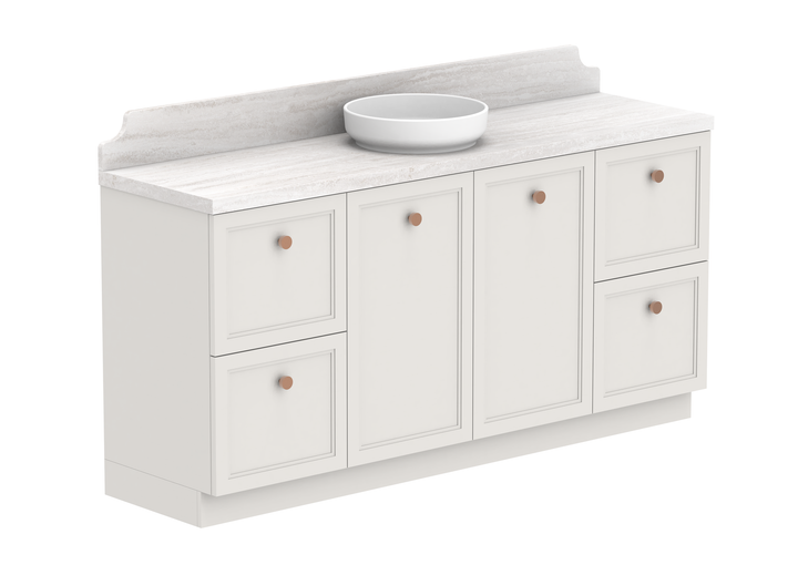 Mabel Full Depth Floor Mount Vanity, Mabel Full Depth 1800 Floor Mount