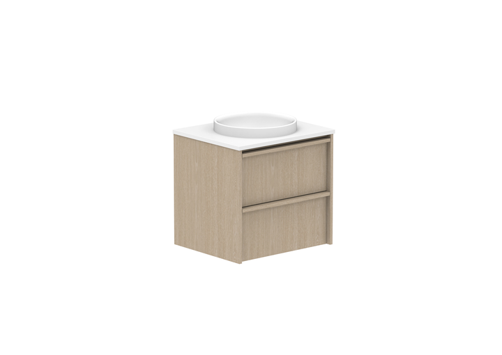 Eli Full Depth Wall Hung Vanity, Eli Full Depth 600 Wall Hung