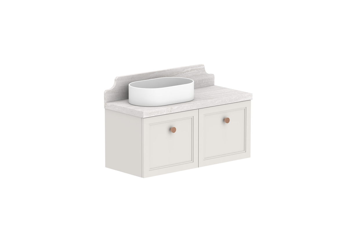 Mabel Ensuite Wall Hung Vanity, Mabel Ensuite 900 Wall Hung