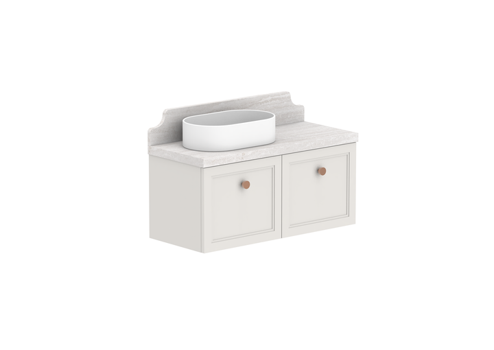 Mabel Ensuite Wall Hung Vanity, Mabel Ensuite 900 Wall Hung