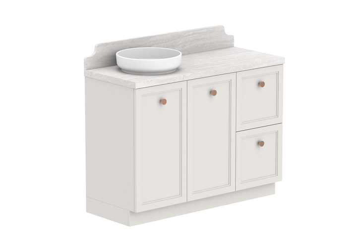 Mabel Full Depth Floor Mount Vanity, Mabel Full Depth 1200 Floor Mount