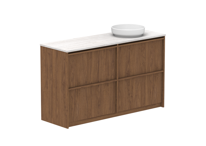 Eli Full Depth Floor Mount Vanity, Eli Full Depth 1500 Floor Mount