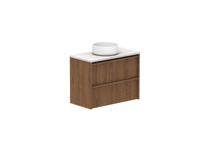 Eli Ensuite Wall Hung Vanity, Eli Ensuite 750 Wall Hung