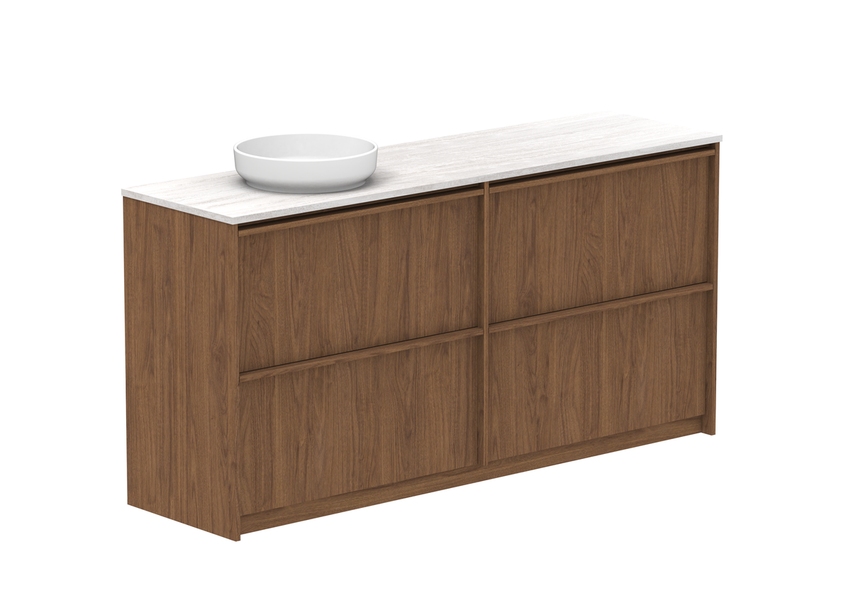 Eli Full Depth Floor Mount Vanity, Eli Full Depth 1800 Floor Mount