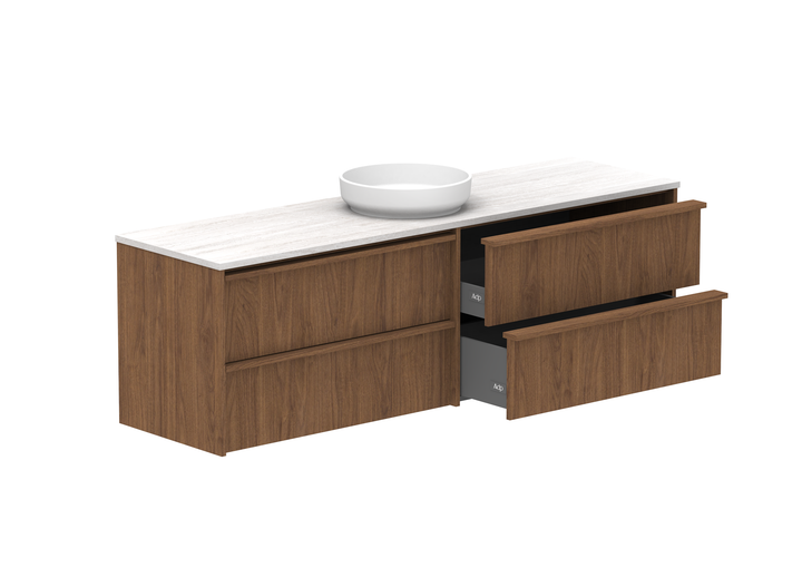 Eli Full Depth Wall Hung Vanity, Eli Full Depth 1800 Wall Hung