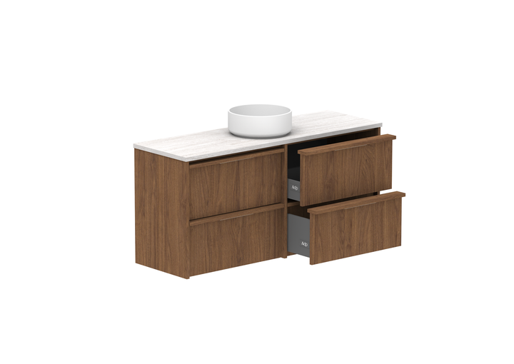Eli Ensuite Wall Hung Vanity, Eli Ensuite 1200 Wall Hung