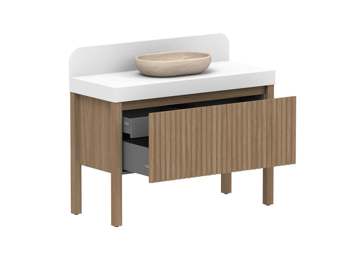 Harper Vanity - Harper 1200 With Legs (Floor Mount)