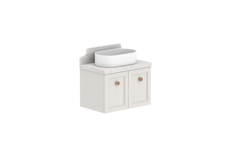Mabel Ensuite Wall Hung Vanity - Mabel Ensuite 600 Wall Hung