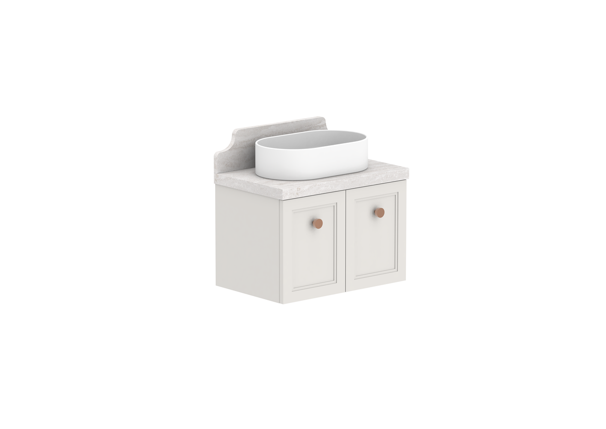 Mabel Ensuite Wall Hung Vanity, Mabel Ensuite 600 Wall Hung