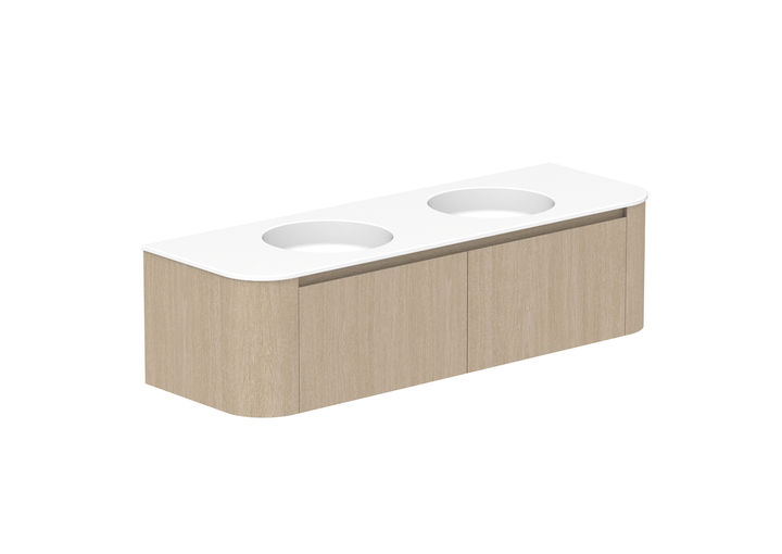 Surry Wall Hung Vanity, Surry 1500 Wall Hung