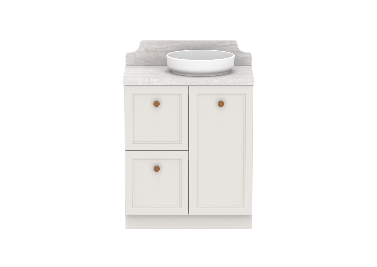 Mabel Full Depth Floor Mount Vanity, Mabel Full Depth 750 Floor Mount