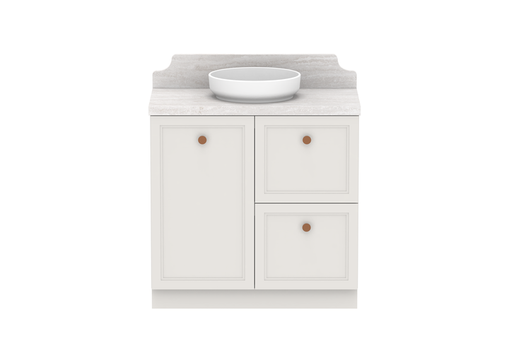 Mabel Full Depth Floor Mount Vanity, Mabel Full Depth 900 Floor Mount