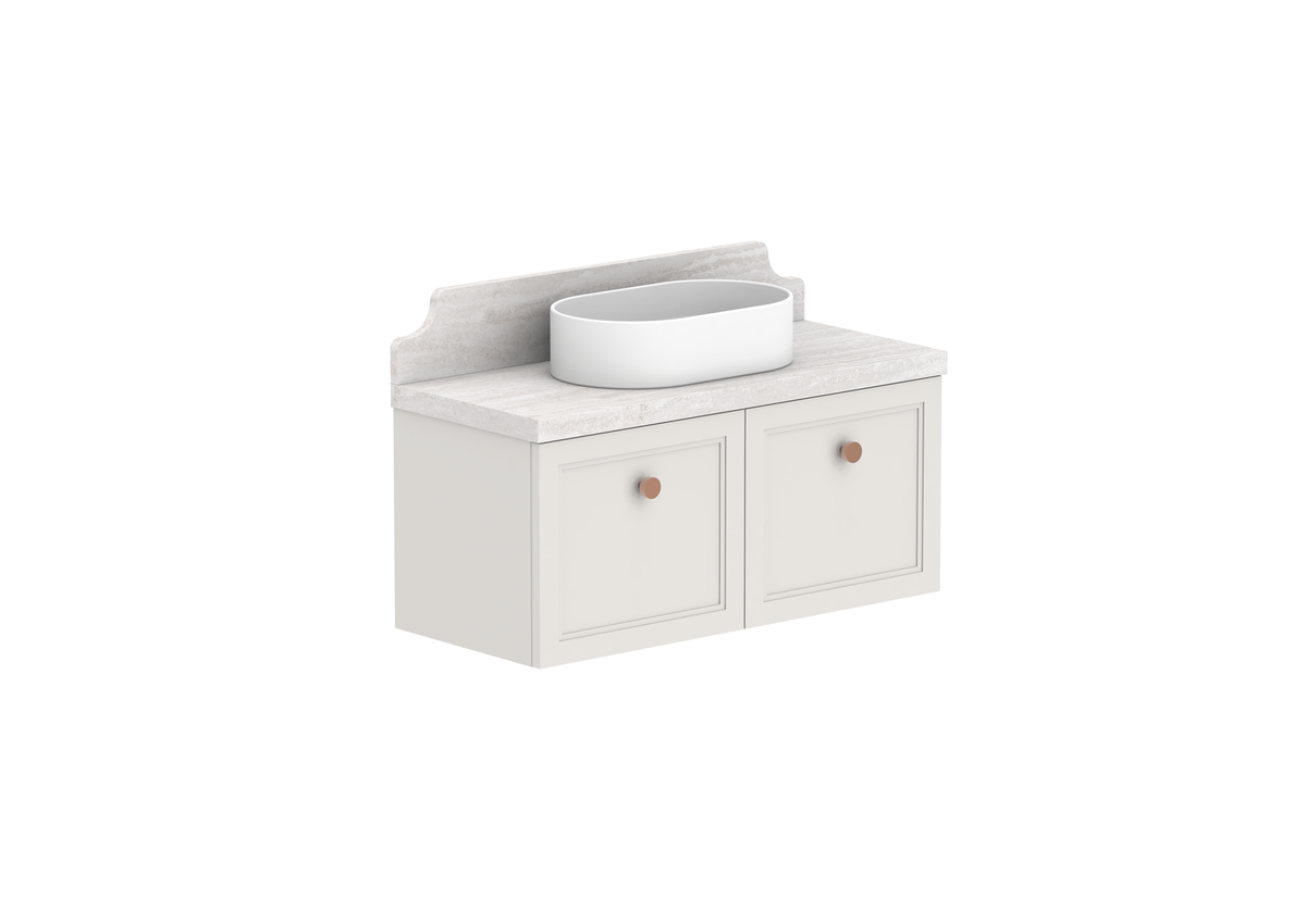 Mabel Ensuite Wall Hung Vanity, Mabel Ensuite 900 Wall Hung