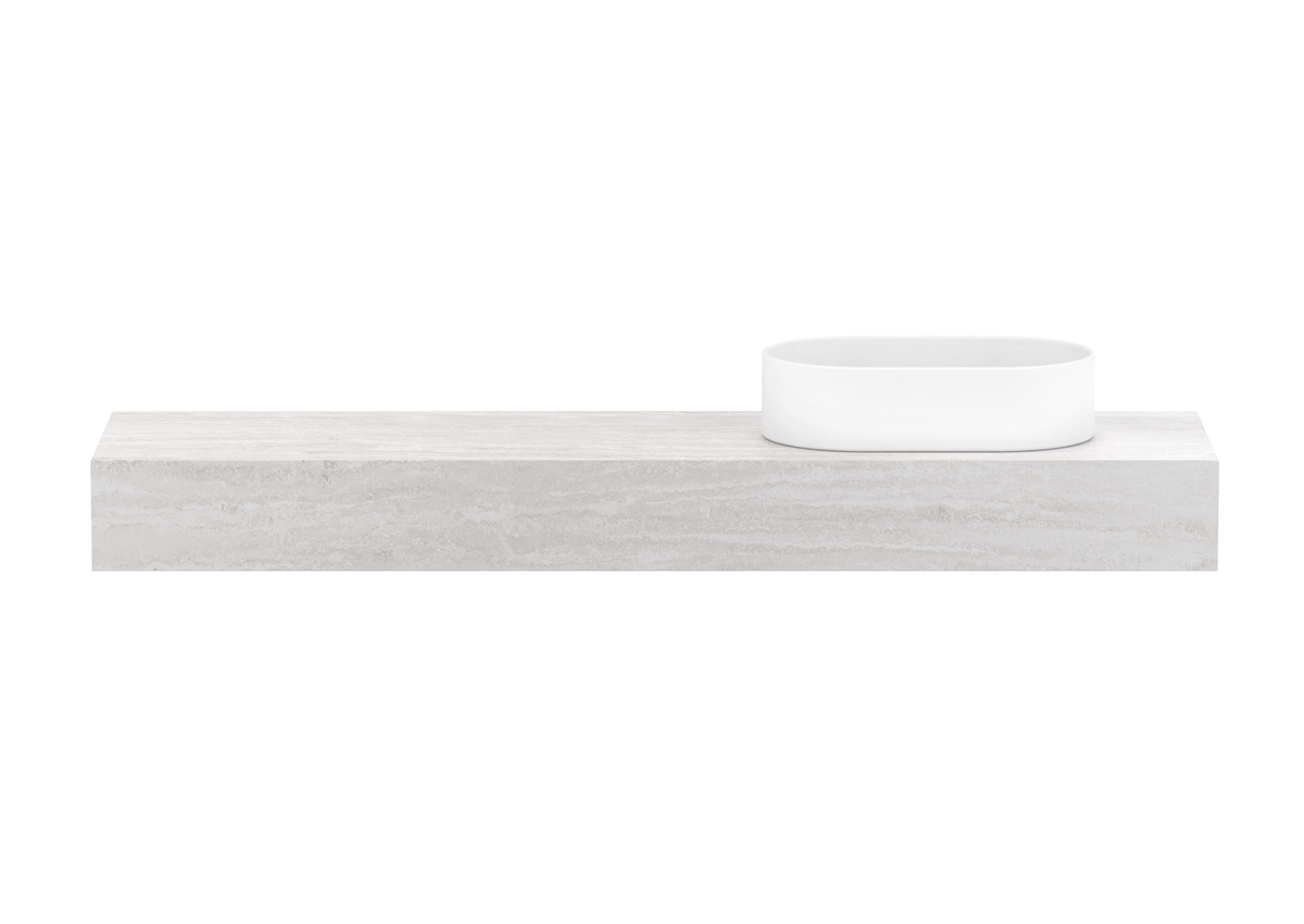 Michel Ensuite Wall Hung Vanity - Michel Ensuite 1500 Wall Hung
