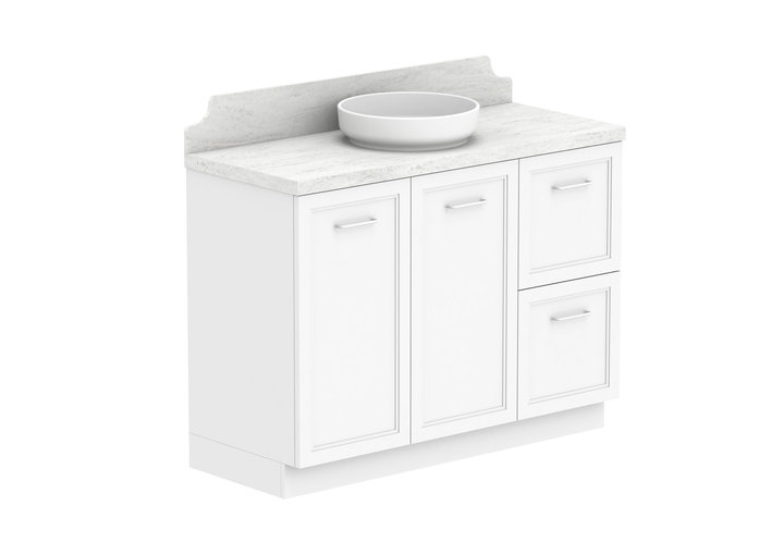 Mabel Full Depth Floor Mount Vanity, Mabel Full Depth 1200 Floor Mount
