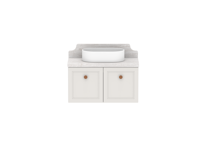 Mabel Ensuite Wall Hung Vanity, Mabel Ensuite 750 Wall Hung