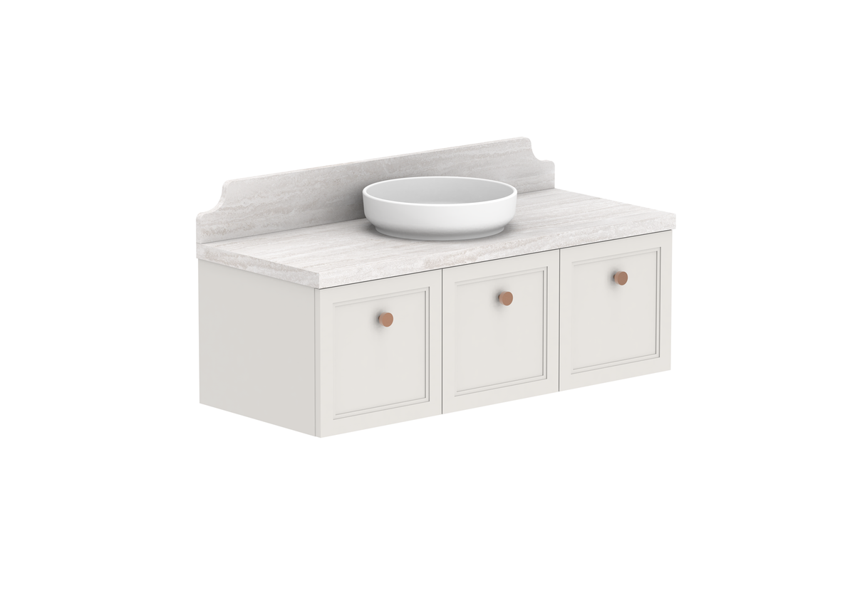Mabel Full Depth Wall Hung Vanity, Mabel Full Depth 1200 Wall Hung