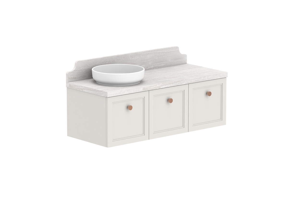 Mabel Full Depth Wall Hung Vanity, Mabel Full Depth 1200 Wall Hung