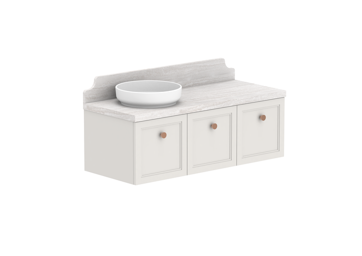 Mabel Full Depth Wall Hung Vanity, Mabel Full Depth 1200 Wall Hung