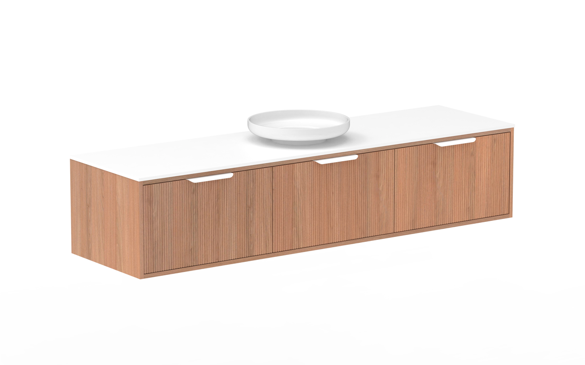 Clifton Wall Hung Vanity, Clifton 1800 Wall Hung