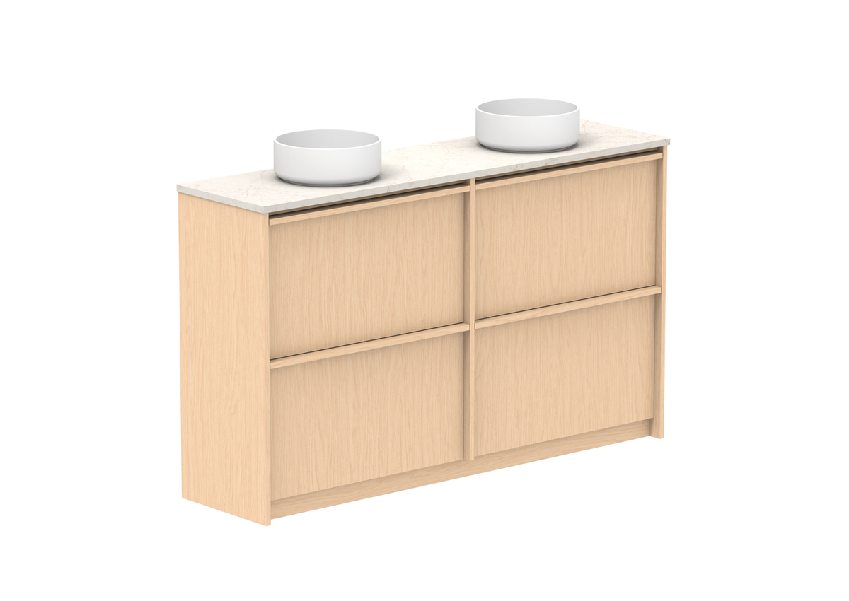 Eli Ensuite Floor Mount Vanity - Eli Ensuite 1500 Floor Mount